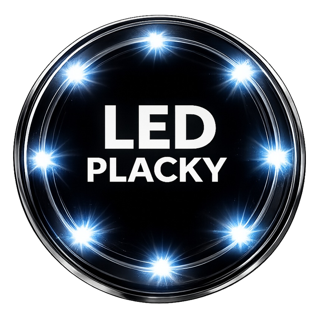 Neonová LED placka s vlastním motivem